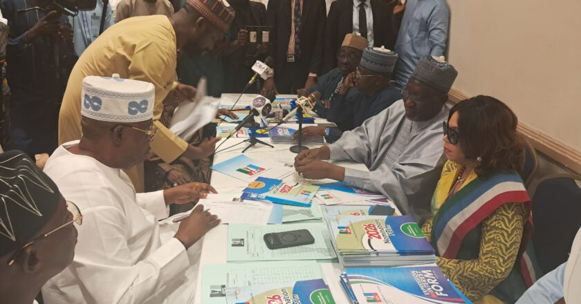 Faleke Picks APC Presidential Forms for Tinubu Ahead of 2027 Presidential Election – What This Really Means