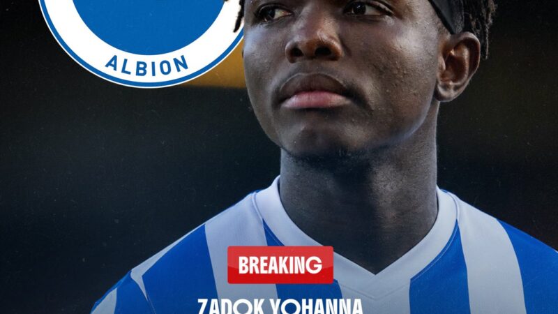 BREAKING | Zadok Yohanna to Brighton – DONE DEAL