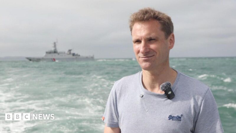 Chris Philp Interrupted by 17 Shots in French Navy Drill 2026