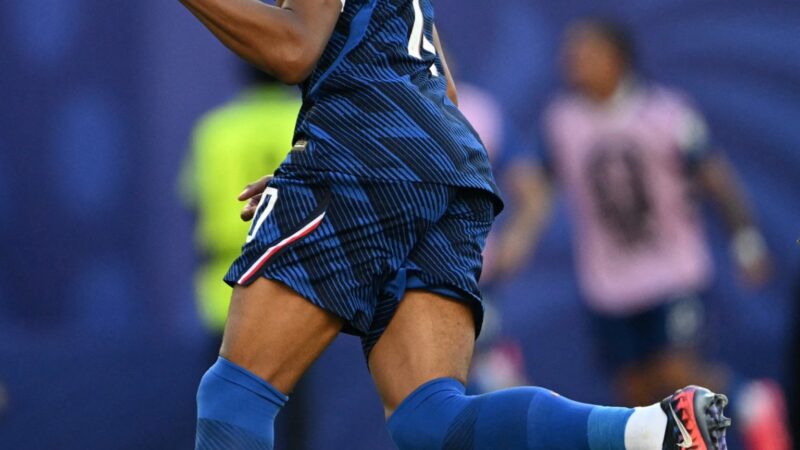 Kylian Mbappé has goal contributions at every single World Cup game so far