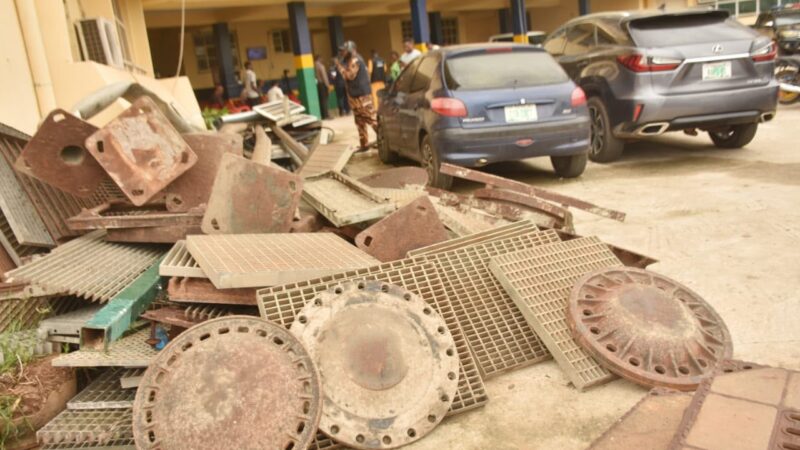 FCT Police Arrest 4 Vandals in Abuja for Stealing Naira Millions
