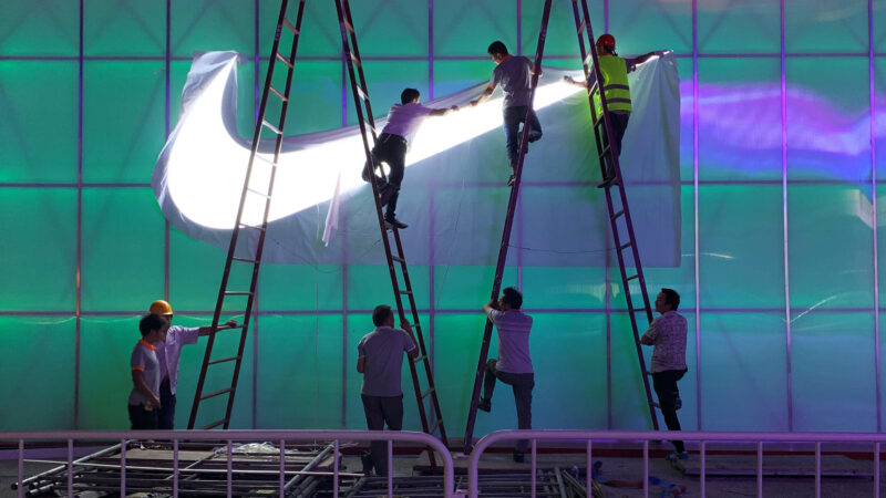 Nike China Sales Drop 30%
