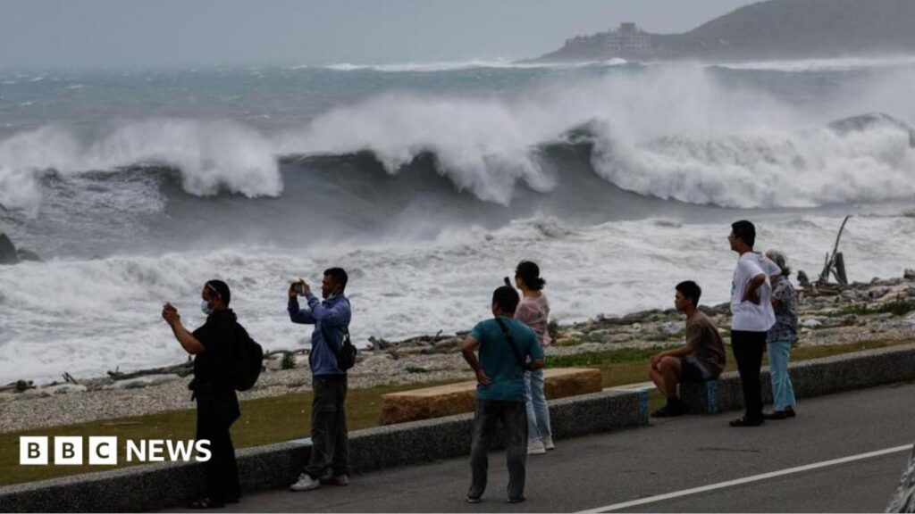Typhoon Bavi Heads to Taiwan with 1,000km Width