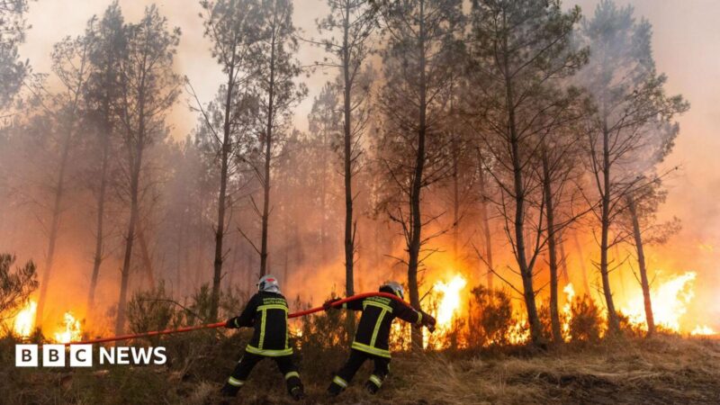 300,000 Evacuate in France and Spain Wildfires 2026