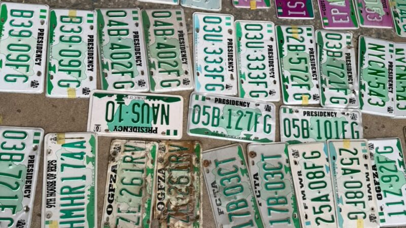 Abuja Police Seize 2026 Fake ‘Presidency’ Number Plates