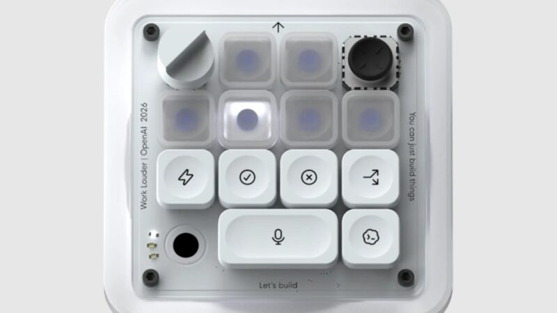 OpenAI Unveils AI Keypad for Coders in 2026