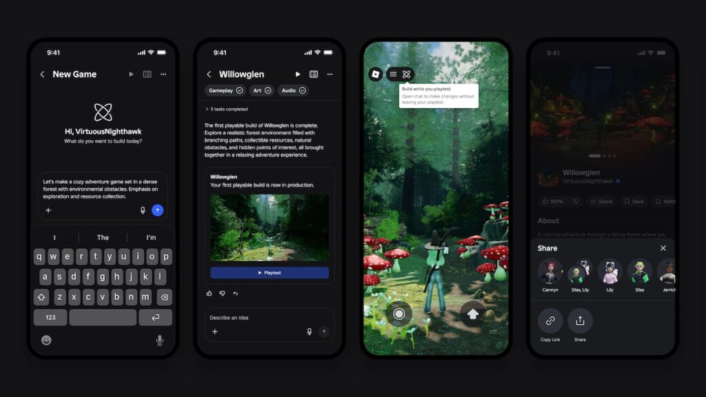 Roblox Debuts AI Game Creation 2026
