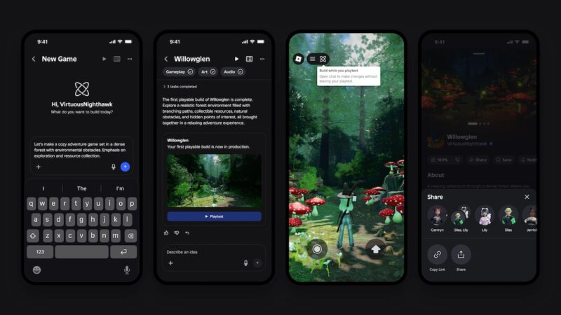Roblox Debuts AI Game Creation 2026