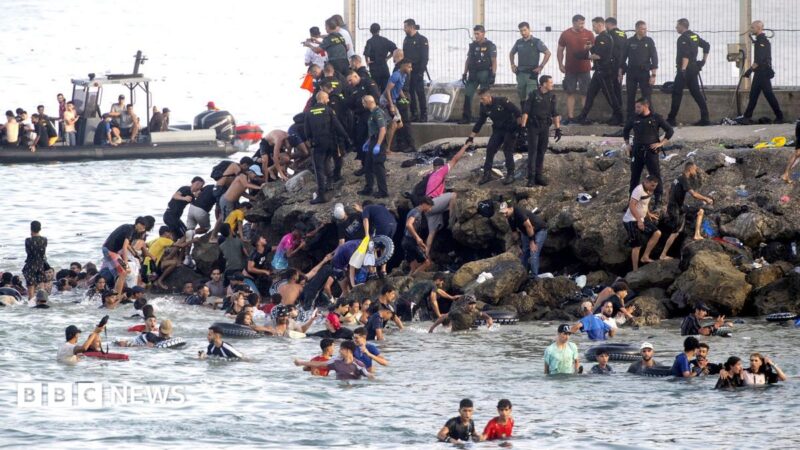 60,000 Migrants Reach Ceuta Spain from Morocco in 2026