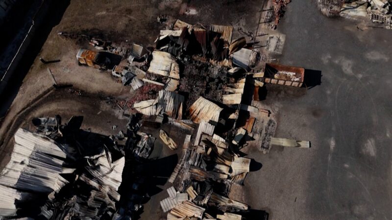 Biscarrosse France Wildfire Destroys Commercial Area 2026