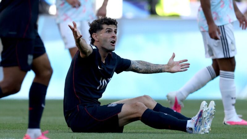 Christian Pulisic Out with Leg Injury 2026