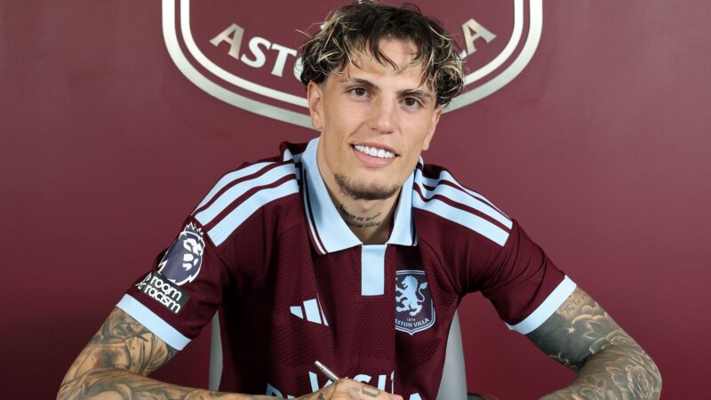 Aston Villa Sign Alejandro Garnacho on Loan 2026