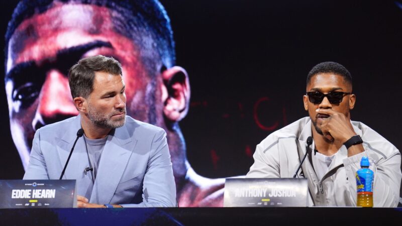 Eddie Hearn Responds to Tyson Fury on Anthony Joshua Fight