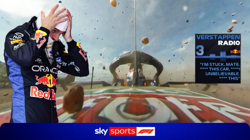 Max Verstappen 2026 British GP Crash Video