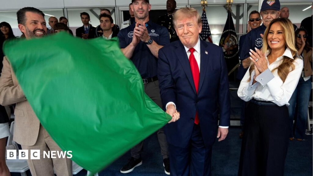 Trump waves green flag at Washington IndyCar race, sparking debate over politics, tourism and African-American business impact in 2026