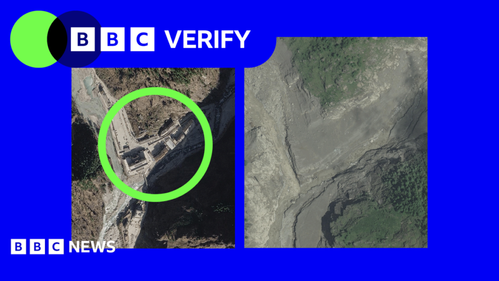 Satellite images show Nepal flood devastation: 120 villages, Limi border crossing destroyed in 2026