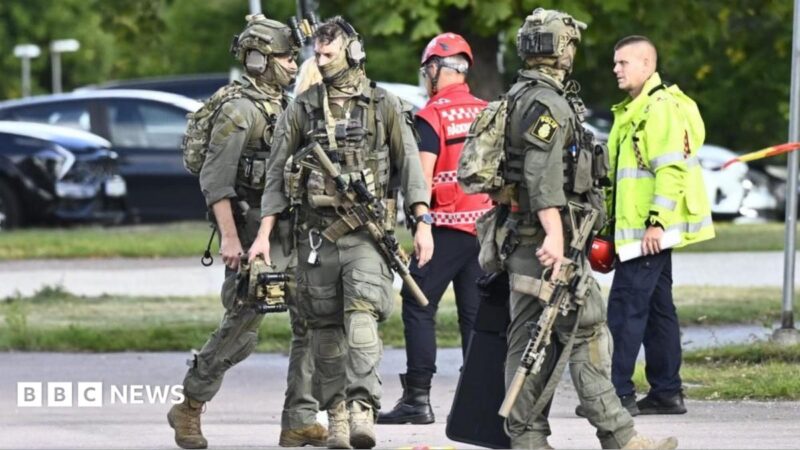 Sword attack at Swedish school kills one, three injured, 18-year-old suspect arrested