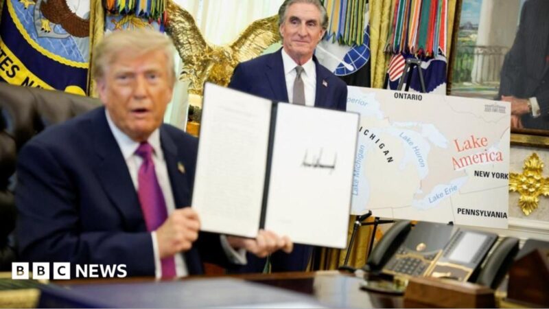 Trump orders rename of Lake Ontario to Lake America after US‑Canada trade talks collapse