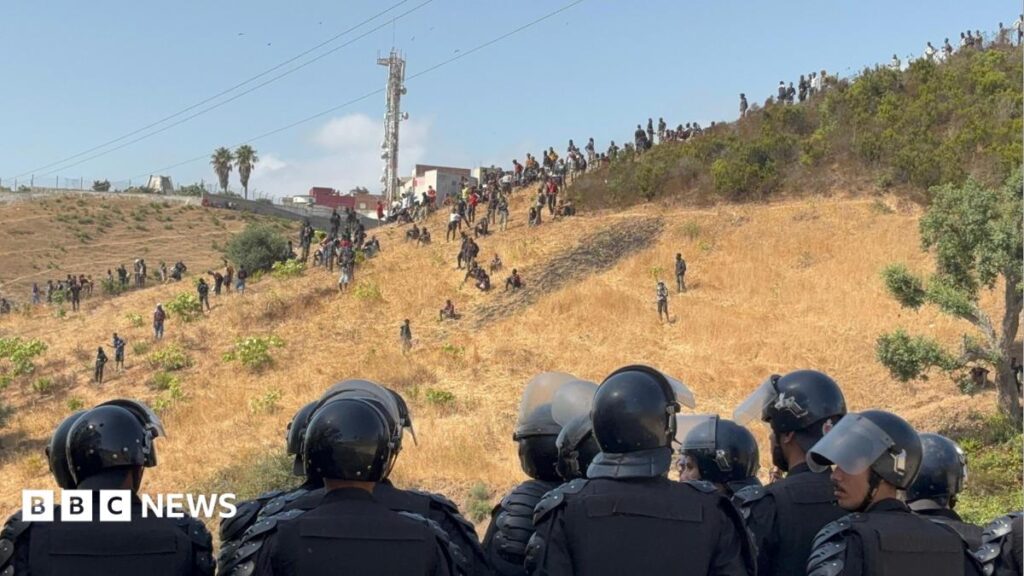 Morocco detains dozens of migrants at Ceuta border after social‑media mass‑crossing warning, Aug 2026