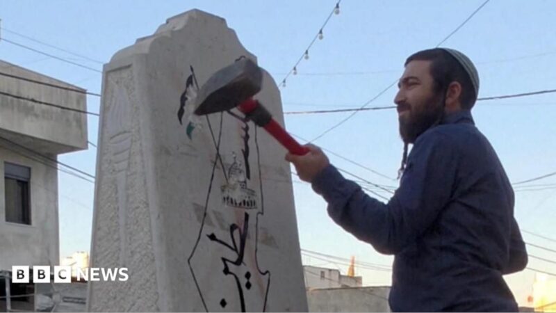 Zvi Sukkot sledgehammer attack on Palestinian memorial sparks outrage in Israel and abroad, 2026