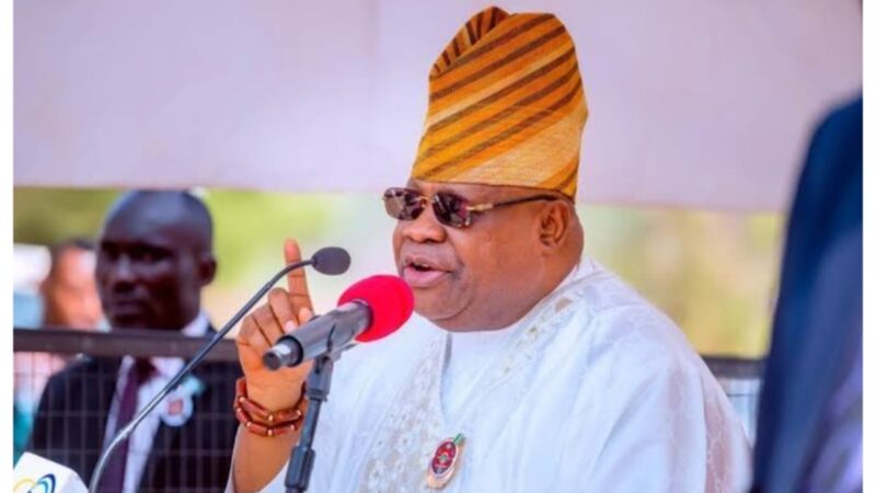 Osun governor Ademola Adeleke urges political unity after 2026 election, citing Bola Oyebamiji peace appeal