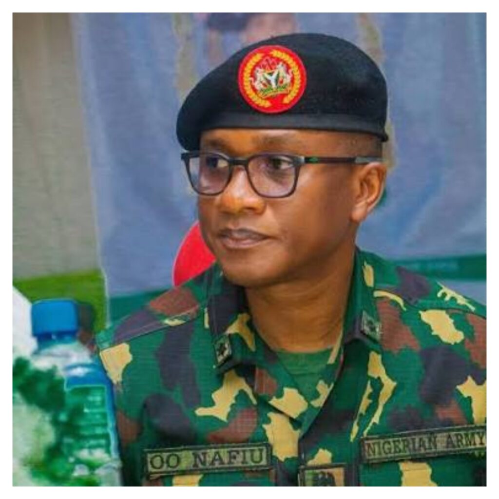 NYSC DG Brig. Gen. Olakunle Nafiu warns corps members against political campaigning and AI misinformation ahead of 2027 elections