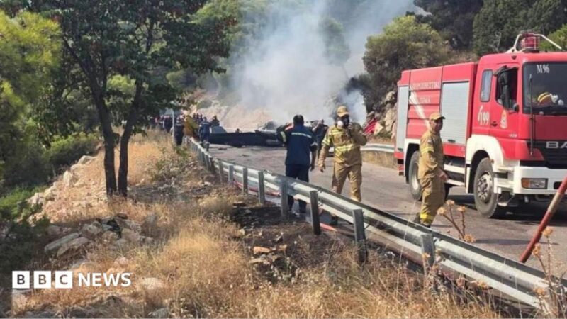 Greece Firefighting Helicopter Crash Kills 2, British Pilot Survives 2026
