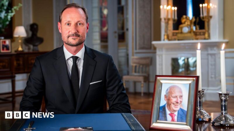 Norway’s King Haakon VIII honors Harald V and pledges climate action in first speech, 2026
