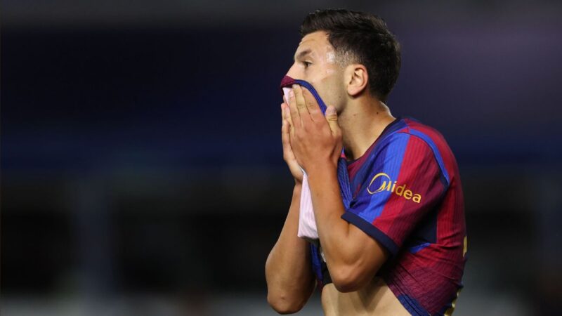 Barcelona forward Roony Bardghji tears ACL, derailing €30m summer move in 2026
