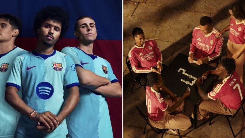 Barcelona and Real Madrid unveil 2026-27 third kits – design, African market impact