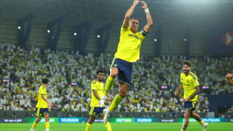 Ronaldo’s 90th-minute winner lifts Al Nassr to 2-1 win over Al Taawoun, keeps perfect start in 2026 Saudi Pro League