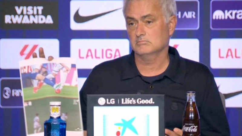 Mourinho fumes at referees after Real Madrid’s 2-1 loss to Atletico Madrid in 2026 derby