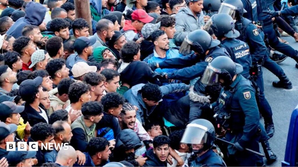Police Launch Operation to Relocate Migrants from Ceuta Beaches Amid Surge of Sub‑Saharan Arrivals, 2026