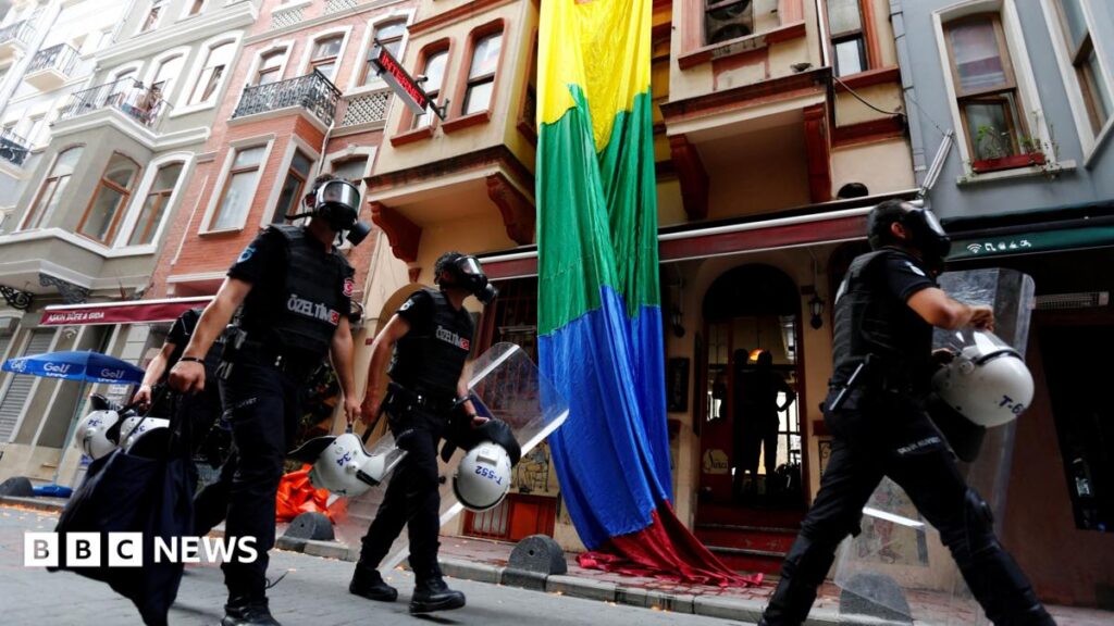 Turkish police raid gay bars and activists’ homes, detaining 45 in 2026 family-values crackdown