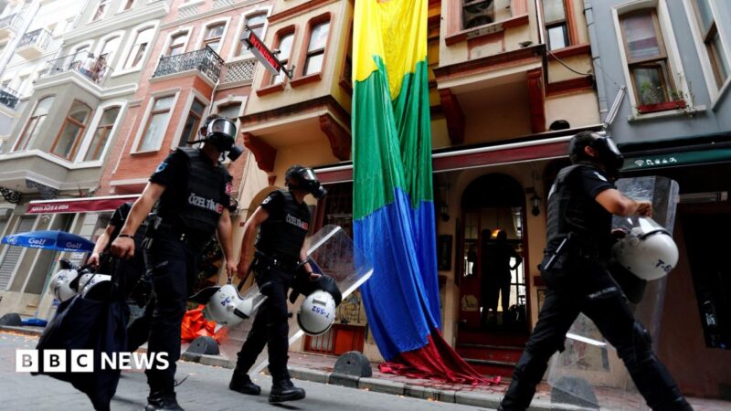Turkish police raid gay bars and activists’ homes, detaining 45 in 2026 family-values crackdown