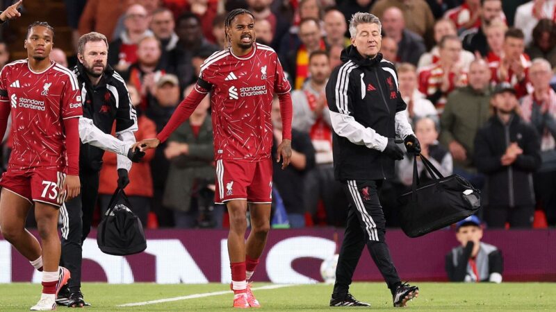 Bradley Barcola calf injury sidelines Liverpool winger in 2026 Champions League clash with Atlético Madrid