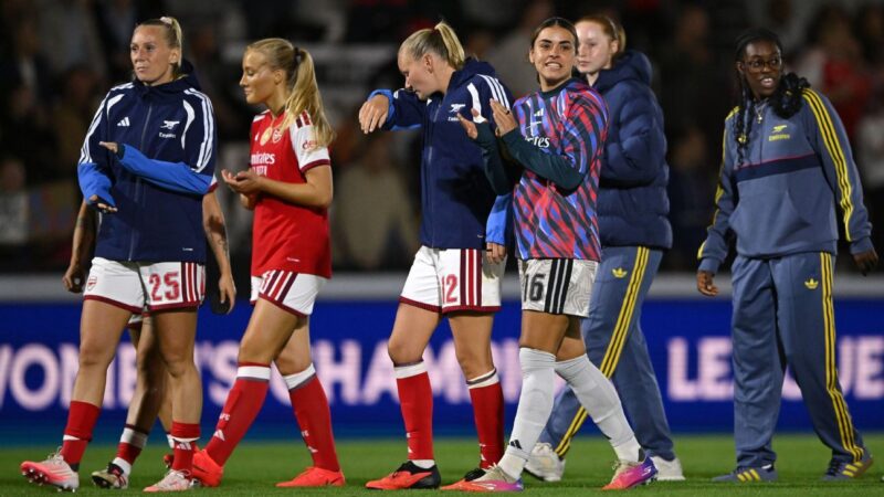 Manchester City rally to 2-2 draw with Bayern Munich in UWCL 2026; Arsenal snatch late win