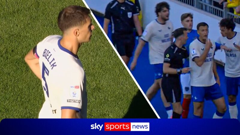 Krystian Bielik Portsmouth fan incident sparks police probe after Cardiff loss, 2026