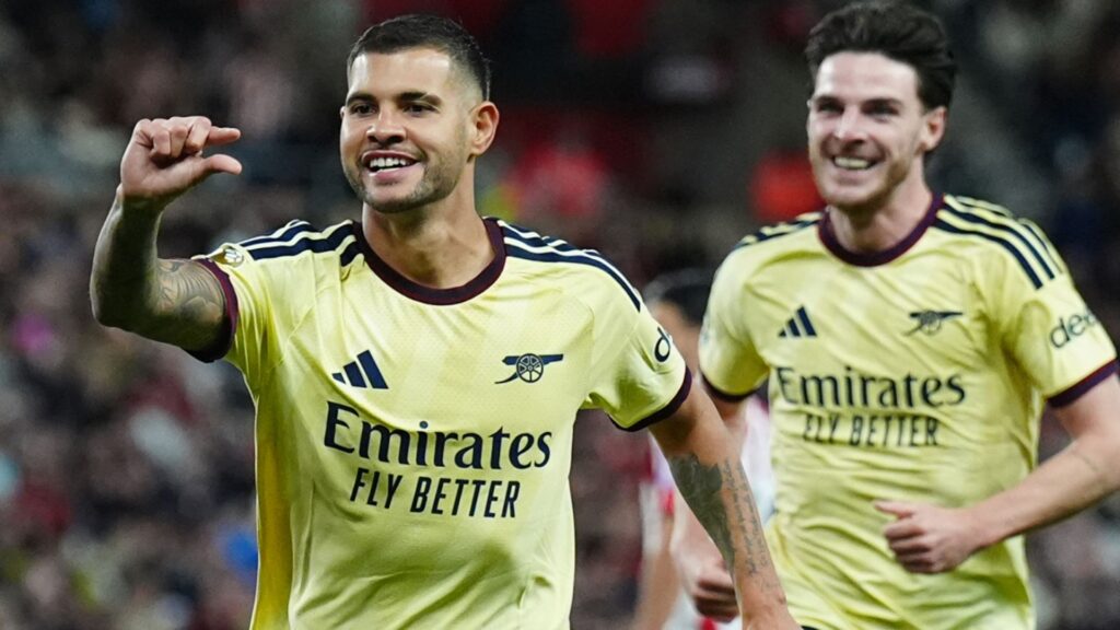 Arsenal 2-0 Sunderland: Bruno Guimaraes’ early goal lifts Gunners to top of 2026 PL
