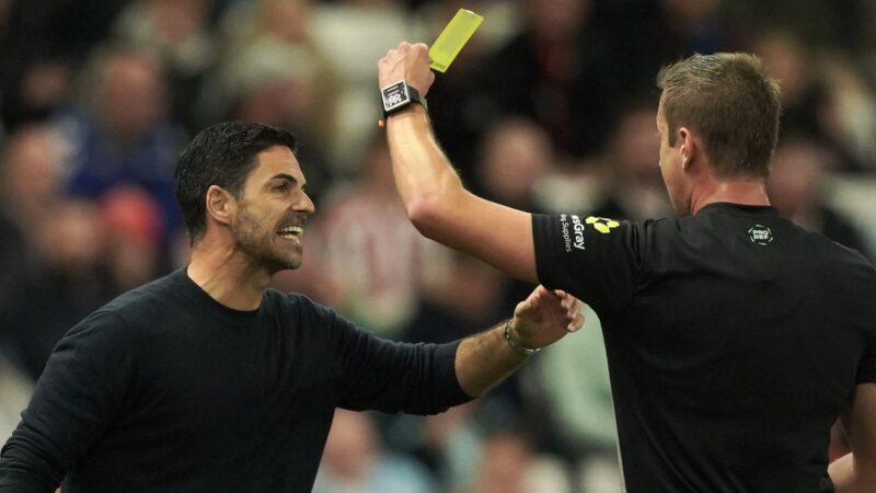 Mikel Arteta furious over Sunderland penalty in Arsenal 2-0 win, September 2026