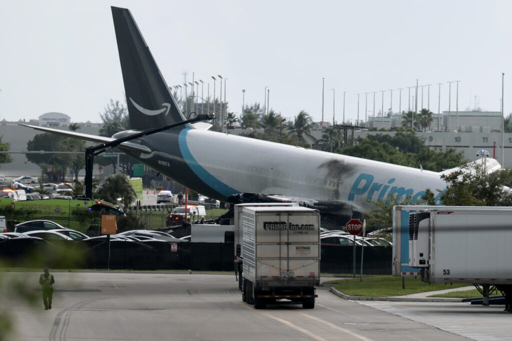 Five dead as Amazon cargo Boeing 767 crashes at Miami airport 2026 – supply chain fallout