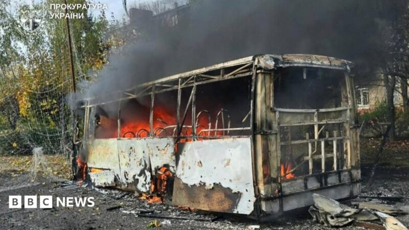 Russian strike on Kramatorsk buses kills at least 30 civilians, 2026 war‑crime concerns rise