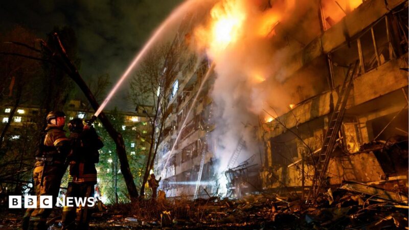 Russian missile strike hits Kyiv power plant, Zelensky says no warning – 2026 power outage impact