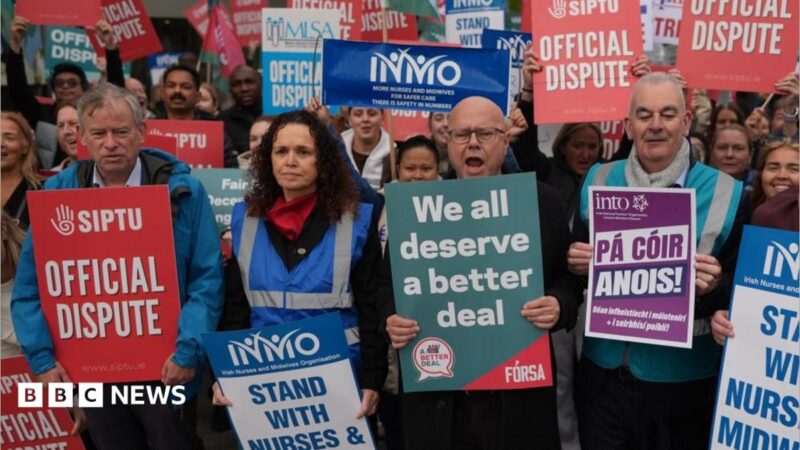 Ireland public sector strike 2026: Hundreds of thousands walk out over pay dispute, impact on services and diaspora