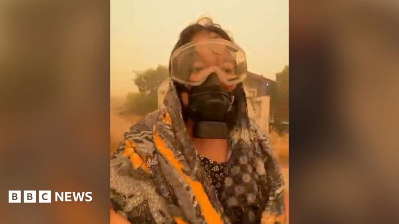 Indonesian orange haze blankets Palangka Raya in 2026, sparking health crisis
