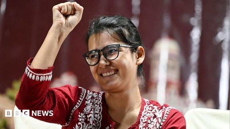 Neha Bora, 22‑year‑old Indian Gen Z protester, challenges Modi’s policies in 2026 rallies