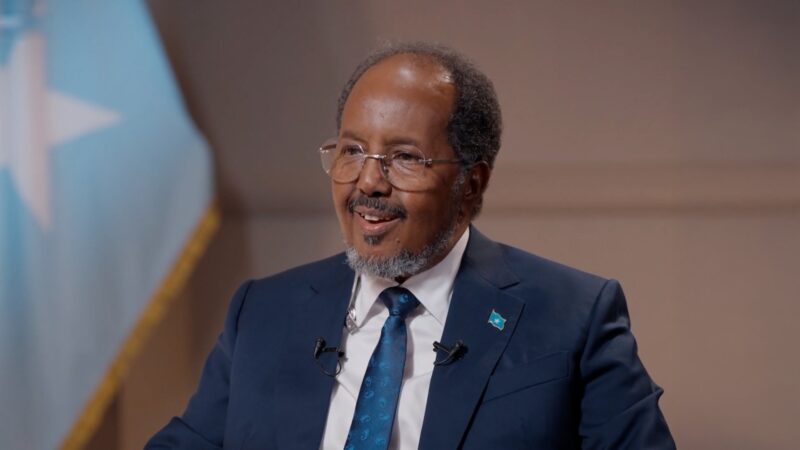 Somalia President Hassan Sheikh Mohamud says Houthis lack capacity for Yemen peace, warns Bab al-Mandeb disruption threatens East African trade in 2026