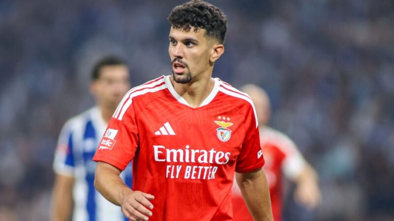 Manchester United and Chelsea eye Benfica defender Tomás Araújo in 2026 transfer window