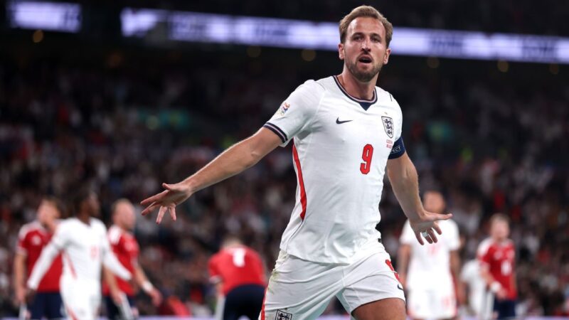 Harry Kane scores twice, hits 91 goals & equals 150 England caps in 3-0 Czechia win (2026)