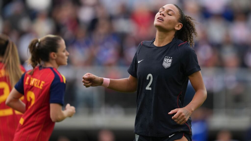 USWNT loses 2-0 to Spain, Emma Hayes says team ‘frustrated but not deterred’ ahead of 2027 World Cup